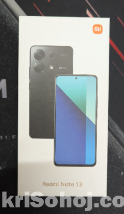 Redmi Note 13 Midnight Black 8GB RAM 256GB ROM